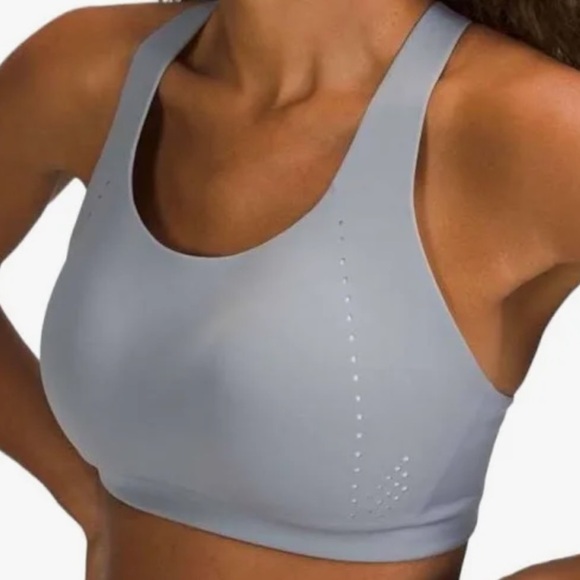 Lululemon Airsupport Running High Support Rhino Grey/vapor Sports Bra | 36 DDD - Picture 2 of 6
